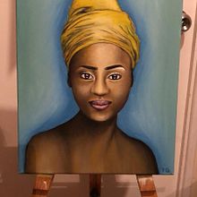 Mi Proyecto del curso: Introducción al retrato realista al óleo FQ. Un progetto di Belle arti, Pittura e Pittura ad olio di fallon_quintanal - 17.02.2022