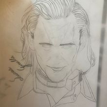 Mi Proyecto del curso: Loki. Traditional illustration, Digital Illustration, and Tattoo Design project by Gisselle P. - 02.11.2022