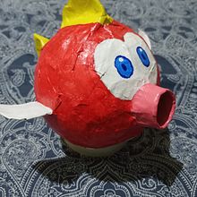My project in Paper Mache for Beginners: Sculpt a Colorful Character course. Een project van Ontwerp van personages, Speelgoedontwerp y Art to van Ma. Cristina Fronda - 11.02.2022