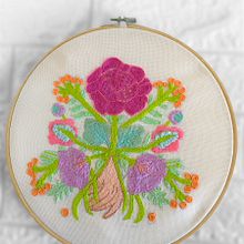 Il mio progetto del corso: Tecnica di ricamo a punto indietro . % Katia Santodonato tarafından hazırlanan Nakış, Ve Tekstil Tasarımı projesi - 02.11.2022