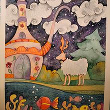 My project in Whimsical Illustrations with Watercolor course. Projekt z dziedziny Trad, c, jna ilustracja,  R, sunek, Malowanie akwarelą, Ilustracje dla dzieci, Narracja, Ilustracja w i dawnicza użytkownika lord_iron75 - 07.02.2022