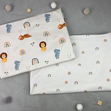 Ein Stück vom Glück - Tiere mit Regenbögen in Buntstift-Optik Ein Projekt aus dem Bereich Traditionelle Illustration, Nähen, Digitale Illustration, Kinderillustration, H und werk von Anne Stettner - 11.02.2022