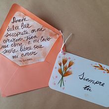 Mi Proyecto del curso: Lettering en pequeño formato EN TU RECUERDO.. Traditional illustration, Lettering, H, and Lettering project by Nadia Mah - 02.11.2022
