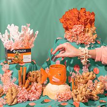 Stash Tea Ein Projekt aus dem Bereich Werbefotografie, Fotografie und Bühnendekoration von Lizzie Darden - 11.02.2022