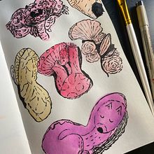 Na aquarela eu vi.... Un progetto di Sketchbook di Luana Cristina dos Santos Honorato - 11.02.2022
