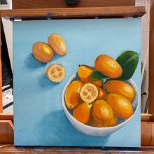 Meu projeto do curso: Pintura a óleo a partir do zero. Un progetto di Belle arti, Pittura e Pittura ad olio di Denys Deutscher - 11.02.2022