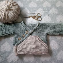 Mi Proyecto del curso: Tejido de punto para prendas infantiles. Fashion Design, Fiber Arts, DIY, Knitting, and Textile Design project by Elizabeth Murillo - 02.12.2022