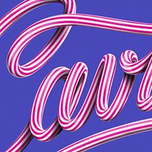 Mi Proyecto del curso: Lettering ilustrado: creatividad y experimentación. Een project van Traditionele illustratie,  Belettering, Digitale illustratie, Digitale belettering y  3D-belettering van Sofi Castillo - 12.02.2022