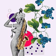 Meu projeto do curso: Colagem digital para meios editoriais. Graphic Design, Collage, Digital Design, and Editorial Illustration project by Gisele Rio Branco - 02.12.2022