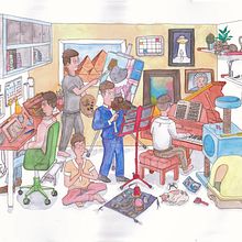 My project in Creative Sketching: Fill Your Illustrations with Life and Detail course. Traditional illustration, Sketching, Pencil Drawing, Drawing, Watercolor Painting, Sketchbook & Ink Illustration project by Taylor Jansen - 02.12.2022