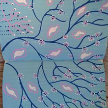 Mein Kursprojekt: Botanische Muster im Skizzenbuch. Traditional illustration, Pattern Design, Botanical Illustration, and Sketchbook project by herhaus - 02.12.2022