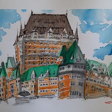 Il mio progetto del corso: Rappresentazione architettonica ad acquerello Ein Projekt aus dem Bereich Aquarellmalerei von macspisani - 12.02.2022