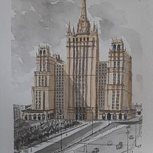Il mio progetto del corso: Urban Sketching: esprimi il tuo mondo con una nuova prospettiva Ein Projekt aus dem Bereich Traditionelle Illustration, Skizzenentwurf, Zeichnung, Aquarellmalerei, Architektonische Illustration und Sketchbook von macspisani - 12.02.2022