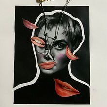 Mon projet du cours : Couture en papier : illustrer à l’aide de ciseaux . Seni, Kerajinan, Kolase, Dan Kerajinan Kertas proyek oleh Nathalie Paquette - 02.11.2022