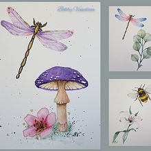 My project in Naturalist Illustrations with Watercolors: Drawing and Composition course. Traditional illustration, Drawing, Watercolor Painting, and Naturalistic Illustration project by Bobby Venedam - 02.11.2022