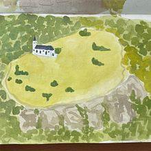 Eremit. Een project van Traditionele illustratie van Eva-Charlotte Vonhof - 12.02.2022