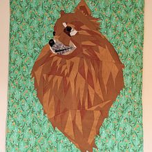 FPP Portrait of Luna's face. Sewing project by Holly Clothier - 02.13.2022