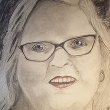 My project in Artistic Charcoal Portraiture: Creating Atmosphere course. Projekt z dziedziny Trad, c, jna ilustracja,  Sztuki piękne,  R, sunek, Portret, R, sunek realist, czn,  R, sunek art, st i czn użytkownika Susan Ducksbury - 13.02.2022
