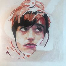 Pruebas de retratos a partir de fotografías, con acuarela. Traditional illustration project by Victoria Pérez Escrivá - 02.06.2022