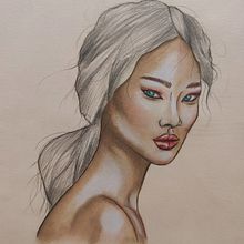 Il mio progetto del corso: Illustrazione con pastelli e matite colorate. Traditional illustration, Fine Arts, Pencil Drawing, Drawing, Portrait Drawing, Realistic Drawing, and Artistic Drawing project by FEDERICA - 02.13.2022