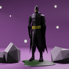 Mi Proyecto del curso: Modelado de personajes low poly para videojuegos. 3D, 3D Modeling, Video Games, 3D Character Design, and Game Design project by lluis.diaz - 02.13.2022