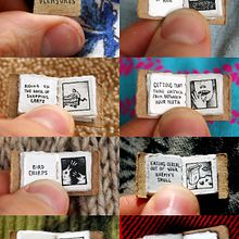 "Life's Lil' Pleasures" Miniature Book. Traditional illustration, Design, Bookbinding, Picturebook, Sketchbook & Ink Illustration project by Evan Lorenzen - 02.13.2022