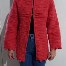 Chaqueta casual. Fashion Design, Fiber Arts, DIY, Crochet, and Textile Design project by Antonia Maria Payseo - 01.13.2022