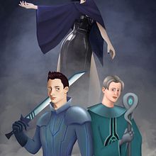 Mój projekt z kursu: Ilustrowanie literatury fantasy i science fiction w Procreate. Design, Traditional illustration, Digital Illustration, and Digital Design project by Dominika Faściszewska - 02.13.2022