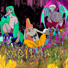 cover art single BABILONIA. Un progetto di Design, Illustrazione tradizionale, Illustrazione digitale, Musica e Character design di gonzalo Ovalle - 31.07.2021