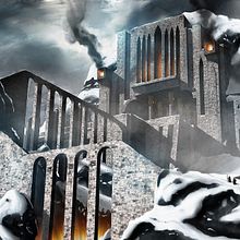 Eridrun Mines. Traditional illustration, 3D, and Concept Art project by Carles Marsal - 01.01.2014