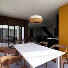 Design d’intérieur et rénovation - Projet de rénovation et d'extension d'une maison de vacances. Architecture, Interior Architecture, Interior Design, and Spatial Design project by Lobo Faniry RAMAMONJISOA - 02.14.2022