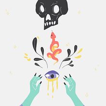 My project in Mixed Media Animation in Procreate course. Un projet de Illustration traditionnelle, Animation, Animation 2D, Illustration numérique et Illustration animée de ferrier_berengere - 14.02.2022