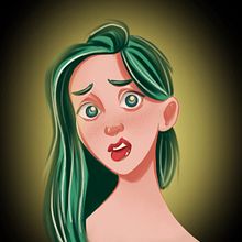 Illustrationen. Traditional illustration, Character Design, and Graphic Design project by Kristina Ryzhii - 02.14.2022