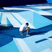 2 de Maio - Soccer court. Un progetto di Lettering, H e lettering di João Varela - 29.01.2022