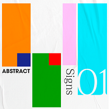 Abstract Signs #01. Design, Graphic Design, Poster Design, and Digital Illustration project by Ian Teixeira - 02.13.2022