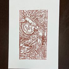 Mi Proyecto del curso: Grabado contemporáneo en linóleo. Un progetto di Illustrazione tradizionale, Artigianato, Belle arti e Stampa di Laura Ferrández Sanz - 15.02.2022