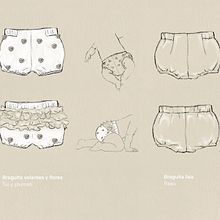 Ilustración textil para "Ame, ropa para tu bebé". Un progetto di Illustrazione tradizionale, Design e Illustrazione infantile di María Gomes - 15.02.2022
