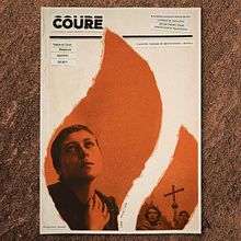 Coure - Gig Poster. Poster Design, and Screen Printing project by Grzegorz Baczak - 06.06.2021