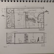 Mi Proyecto del curso: Introducción al dibujo arquitectónico a mano alzada. Un progetto di Architettura e Illustrazione architettonica di Luis Villasana - 15.02.2022