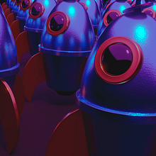 My first works with the Blender. 3D, and 3D Modeling project by janaina_slc - 12.12.2021