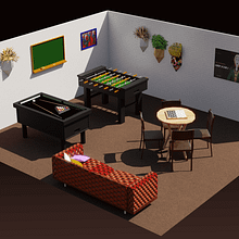 My last project using blender. 3D, Architecture, and 3D Modeling project by janaina_slc - 01.31.2022