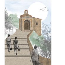 IL RITORNO DAL MARE. Architecture, Traditional illustration, 3D, Creative Consulting, Fine Arts, Pencil Drawing, and Vector Illustration project by Albina Antonuccio - 02.16.2022