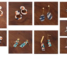 Meu projeto do curso: Design de bijuteria com polymer clay para iniciantes . Projekt z dziedziny Projektowanie dodatków, Craft, Projektowanie biżuterii i DIY użytkownika Catarina Barbosa - 16.02.2022