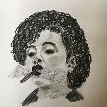 My project in Artistic Charcoal Portraiture: Creating Atmosphere course. Un projet de Illustration traditionnelle, Beaux Arts, Dessin, Dessin de portrait, Dessin réaliste , et Dessin artistique de yvonnejvirgo - 16.02.2022