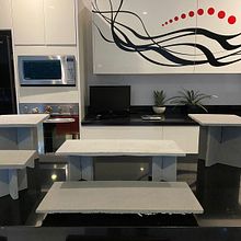 DESINIVELES PARA BARRAS DE QUESOS . Un projet de Artisanat, Design, Fabrication de mobilier, Design d'intérieur, Décoration d'intérieur , et DIY de Valeria Navarro - 16.02.2022