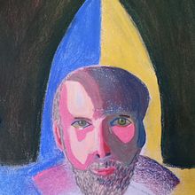Robert adams, a spiritual teacher. Un progetto di Pittura di Isar Margulis - 16.02.2022