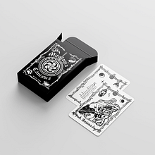 Baraja de Mitología Cántabra . Un proyecto de Ilustración tradicional, Grabado y Estampación de pazdelcarre - 16.02.2022