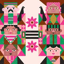 Sephora . Traditional illustration, and Design project by Cecilia Ruiz - 02.17.2022