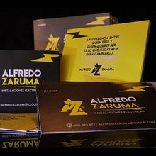 Alfredo Zaruma | Instalaciones Eléctricas. Projekt z dziedziny Fotografia, Br, ing i ident, fikacja wizualna i Projektowanie graficzne użytkownika Michael Ramos - 24.05.2020