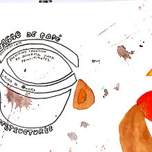 Un café?: Sketching creativo en acuarela para principiantes. Een project van Traditionele illustratie,  Schetsen,  Tekening y Aquarelschilderen van christinejeannebartholome - 17.02.2022